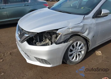 2019 Nissan Sentra Sv из США, поврежденный, VIN 3N1AB7AP9KY354923